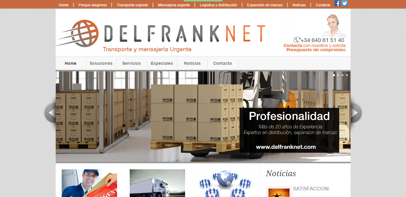 Delfranknet Transporte y logistica