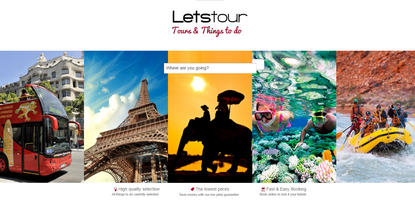 Letstour.com Comprar viajes y tours online