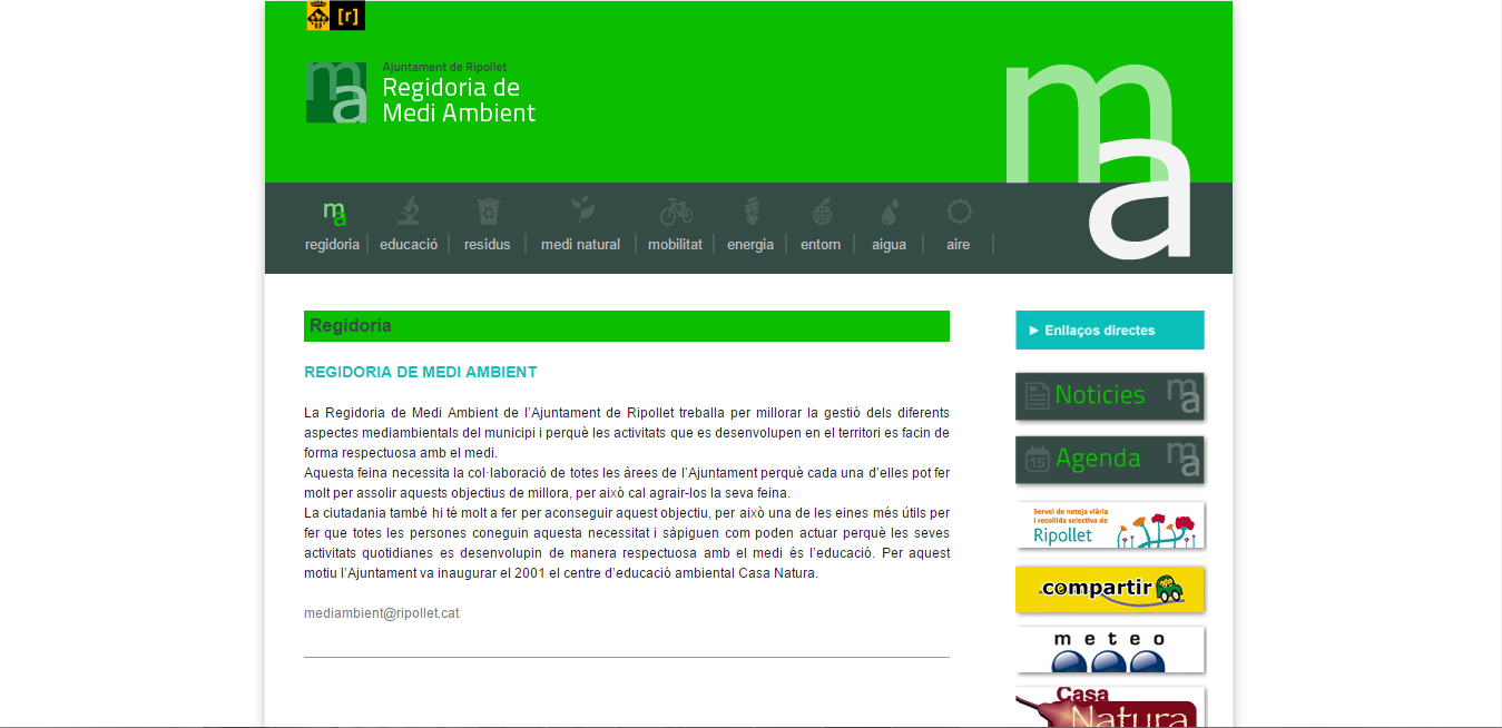 Regidoria de medi ambient de Ripollet